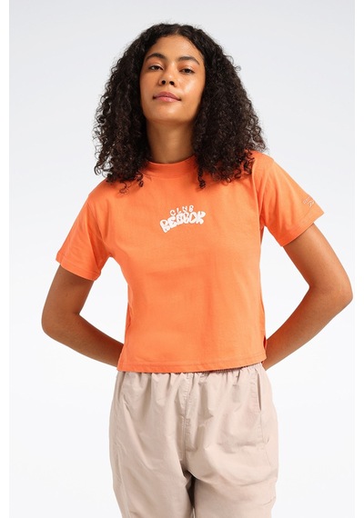 Reebok Kerala Tee Coral Kadın Kısa Kol T-shirt 000000000102055621 Pembe