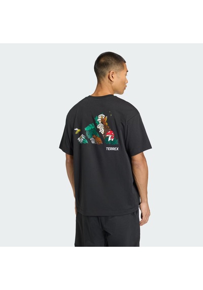 Adidas Terrex Natura Logo Erkek Tişört C-adıkb9663e50a00 Siyah