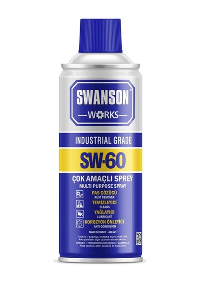 Swanson Works Sw-60 Pas Sökücü Korozyon Önleyici Çok Amaçlı Sprey - 400 Ml