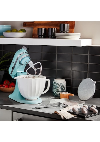 KitchenAid Uyumlu 5KSM2CB5PWS 4.8 L Stand Mikser İçin Seramik Kase