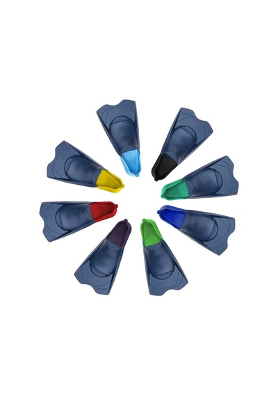 Zoggs Eco Short Blade Fins Unisex Palet Mavi