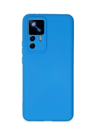Xiaomi Mi 12t Pro Uyumlu Kılıf Nano İçi Kadife Silikon - Mavi