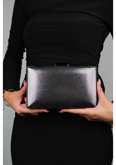 Luvishoes Toronto Platin Sıvama Kadın Abiye Çanta Çok Renkli