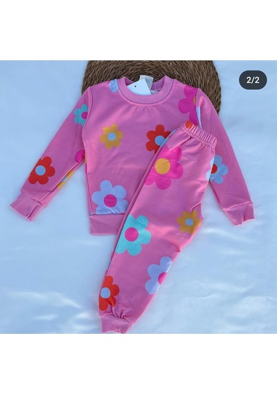 Pembe Kız Çocuk Takım Pembe