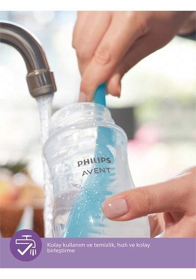 Philips Avent Natural Response PP 2'li Biberon Seti 125 ML 0+ Ay PAV-SCY90002