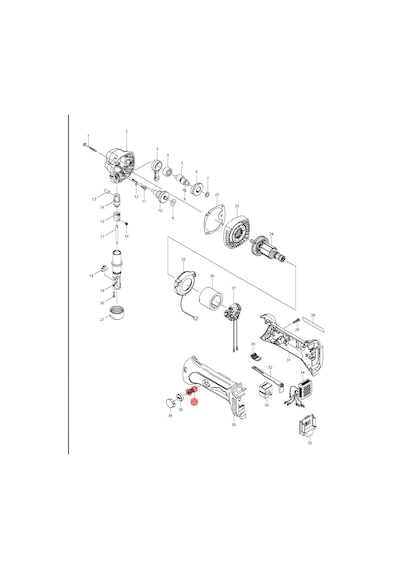 Makita DJN161RFJ Kömür CB-430 Ürün Kodu 195018-5