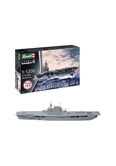 Revell Starter Kit Gemi Uss Enterprise Cv-6 75824