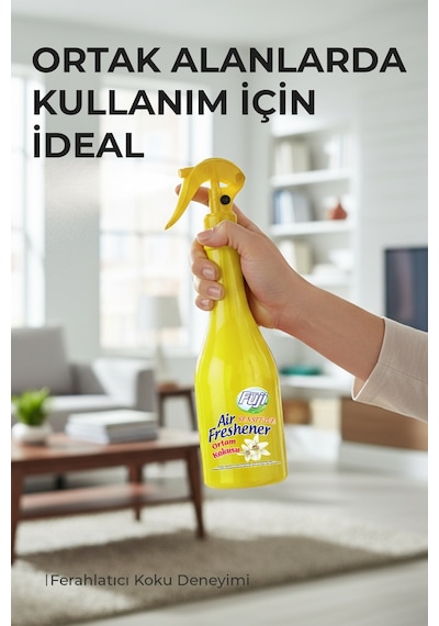 Fuji Air Freshener Neon Oda Parfüm Seti Soft + Lavanta + Spring + Sensitive 4 x 400 ML