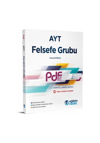 Eğitim Vadisi Yayınları Ayt Planlı Ders Föyü Felsefe 2021-2022