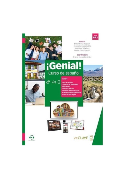 Genial B2.1 Libro Del Alumno+cuaderno +audio Descargable / K...