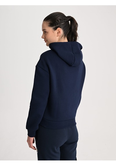 Fenerbahçe Lacivert Tribün Pul Payetli Kadın Oversize Sweatshirt Fb Laci Yeni