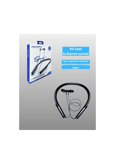 Polygold Pg-100 Bluetooth Kulaklık Ergonomik Boyun Bantlı Tasarım Net Ses Ve - Hs08378502-2 Renkli