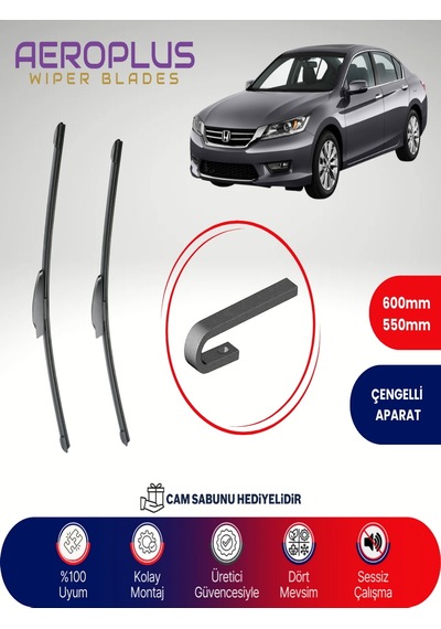 Aeroplus Honda Accord Muz Silecek Takımı 2008-2016
