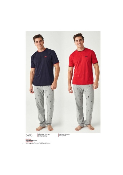 Mod Collection 3410 Erkek Pijama Takımı 001
