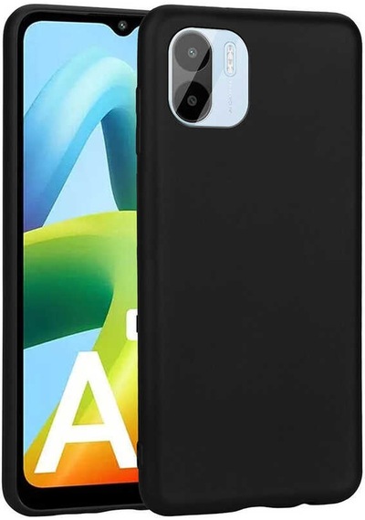 Nourthkiingdom Redmi A1 Kılıf Nrtk Premier Silikon Kapak - Siyah Siyah
