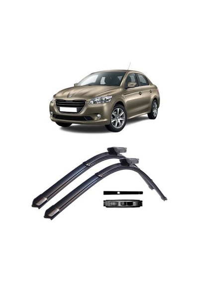 Peugeot 301 Muz Silecek Takımı Ön 2013-2020