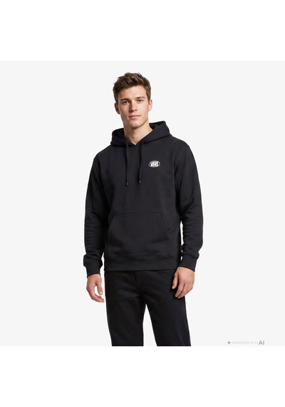 Vans Oval Logo Erkek Siyah Sweatshirt Vn0010g2blk1 2800282