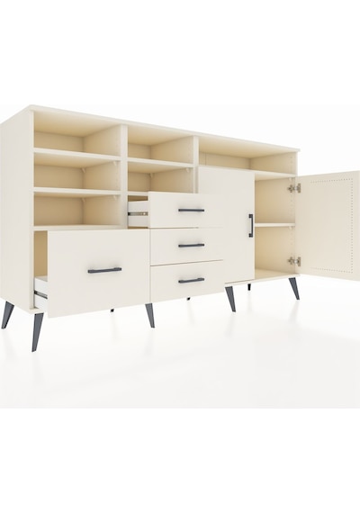 Hyperion Konsol 7 Raflı 4 Çekmeceli 2 Kapaklı 176x44x99 Aytaşı-ay Aytaşı-aytaşı Hyperion Konsol 7 Raflı 4 Çekmeceli 2 Kapaklı 176x44x99 Aytaşı-ay Aytaşı-aytaşı