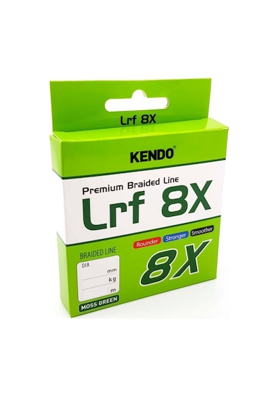 Kendo 150M Lrf 8X 8 Kat Örgü Ip Misina Dynema Yeşil