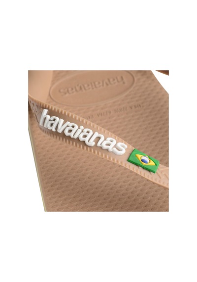 Havaianas Havaıanas Brasil Logo Rose Gold Terlik 4110850-3581 Latte
