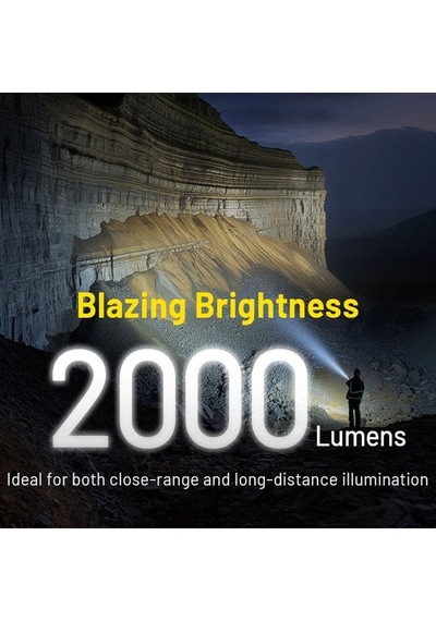 Nıtecore P40 2000 Lumen Sarjlı El Fener Siyah