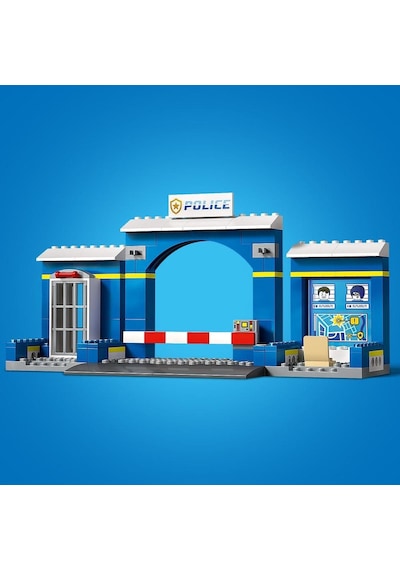 LEGO® City Polis Merkezi Takibi 60370 4+ Yaratıcı Oyuncak Yapım Seti (172 Parça)