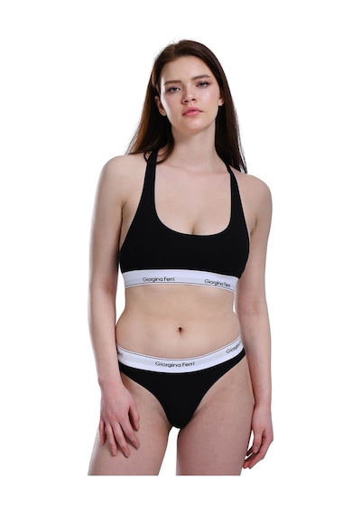 Likralı 6'lı Kutu Premium Günlük Kullanıma Uygun Yazılı Slip Külot Diana Siyah
