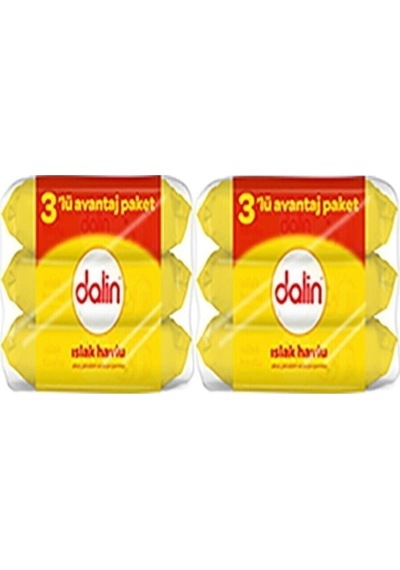 Dalin Islak Mendil 56 3'Lü Paket X 2 Adet (336 Adet)