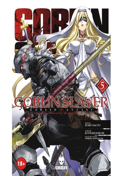 Goblin Slayer 1-2-3-4-5 Manga Seti 5 Kitap / Anime-manga Sticker Ve Kartpostal