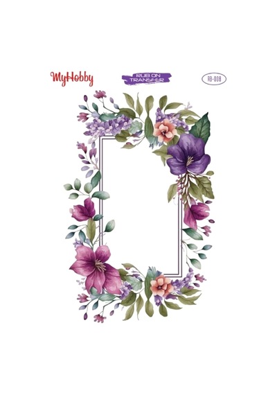 Myhobby Rub On Transfer Kağıdı 25x35cm, Rbn008