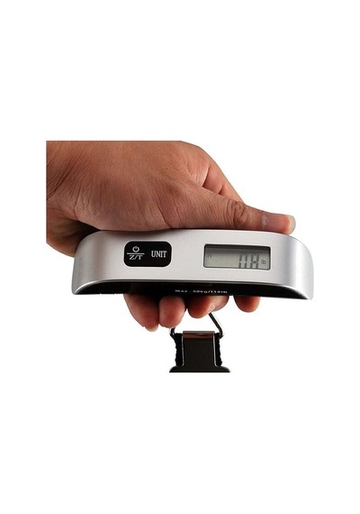 50 Kg/110lb Dijital Elektronik Bagaj Ölçeği Bagaj Terazileri Taşınabilir Asılı Bavul Ölçeği Saplı Seyahat Çant Çok Renkli
