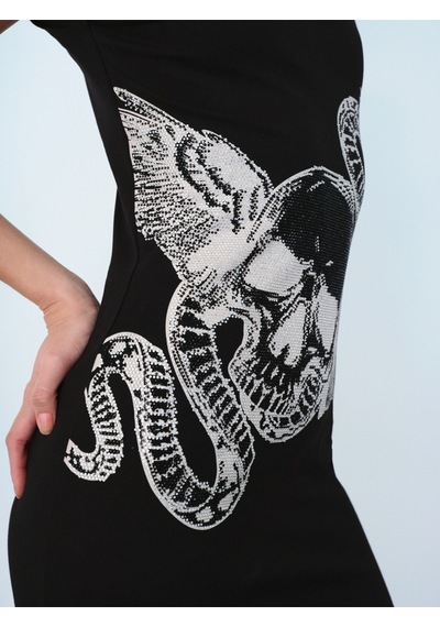 Slim Fit Kadın Elbise Siyah