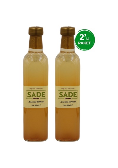 Sade Ananas Sirkesi 500 Ml 2 Li