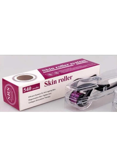 Skin Roller 540 İğneli Dermaroller Cilt Yenileme 0.5 MM