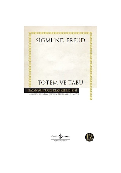 Totem Ve Tabu - Hasan Ali Yücel Klasikleri