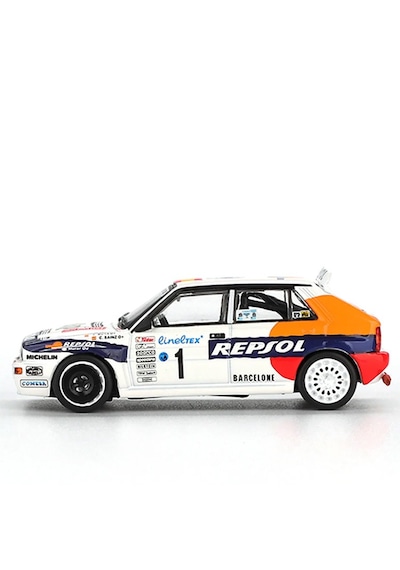 1:64 Ölçek Mini Gt 1993 Lancia Delta Hf Integrale Evoluzıone 1 Diecast Metal Minyatür Model Araba 5cm