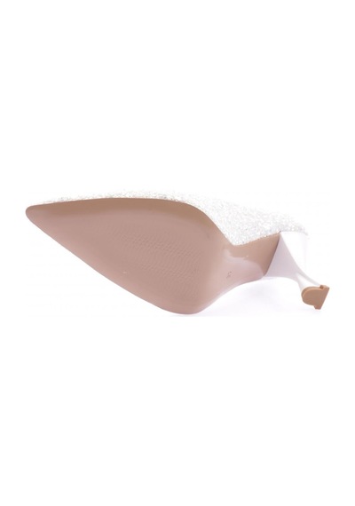 Dgn 555-2175 Kadin Alçak Topuk Stiletto 555-2175-R0198 Beyaz