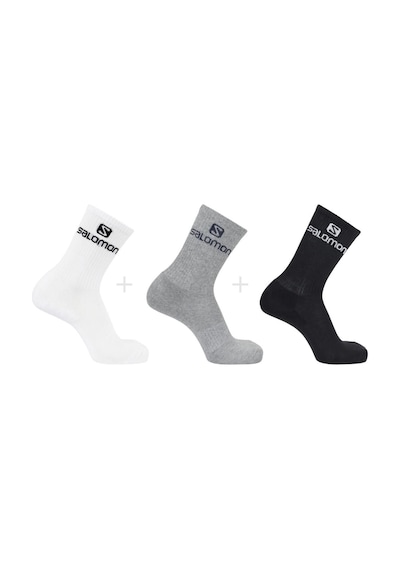 Salomon Everyday Crew 3 Pack Çorap Renkli Çok Renkli