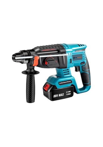 Prohummer Ph014 Kömürsüz 88vf 5ah Profesyonel Şarjlı Kırıcı Delici Matkap Mavi