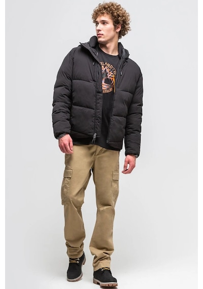 Timberland Neo Summit Hooded Men's Jacket Black Erkek Termal Kapüşonlu Spor Mont Siyah