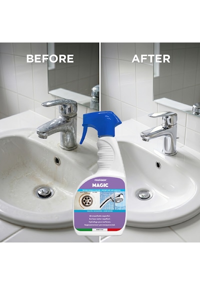 Fra-ber Magic Su İtici Kireç Önleyici Sprey 750 Ml Duşakabin, Banyo, Ayna Ve Araç Camı