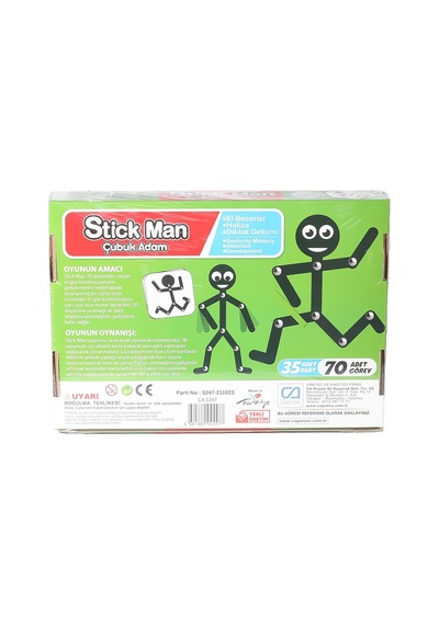 Capls-5247 Stıck Man Çubuk Adam