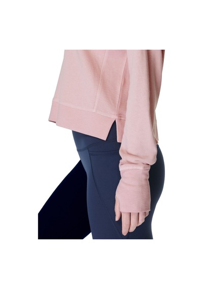 Sweaty Betty After Class Crop Sweatshirt 28336 Pembe