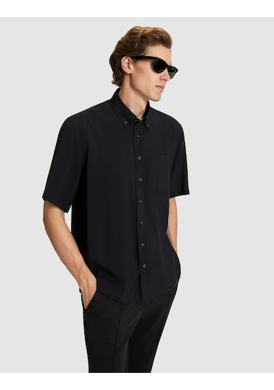 Pierre Cardin Erkek Siyah Gömlek Kısa Kollu 50320898-vr046