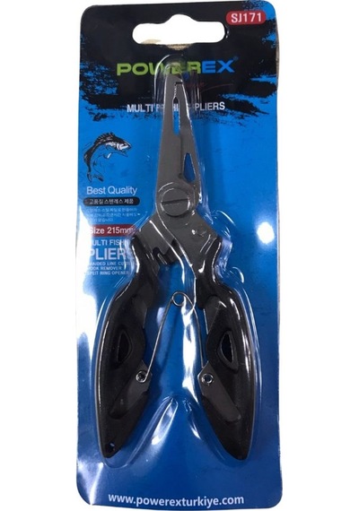 Powerex Multi Fishing Pliers 5'' Black Balıkçı Pense