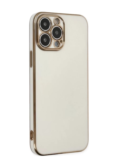 Newface Apple İphone 14 Pro Max Kılıf Volet Silikon - Beyaz