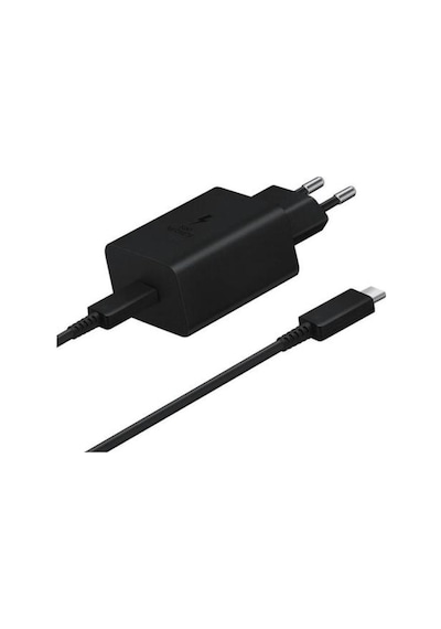 Samsung Uyumlu EP-T4510X Type-C 45 W Süper Hızlı Şarj Cihazı Siyah Samsung Uyumlu EP-T4510X Type-C 45 W Süper Hızlı Şarj Cihazı Siyah