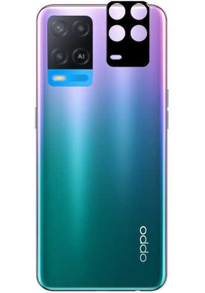 Kilifone - Oppo A54 4g Uyumlu - Kamera Lens Koruyucu 3d Kamera Camı - Şeffaf
