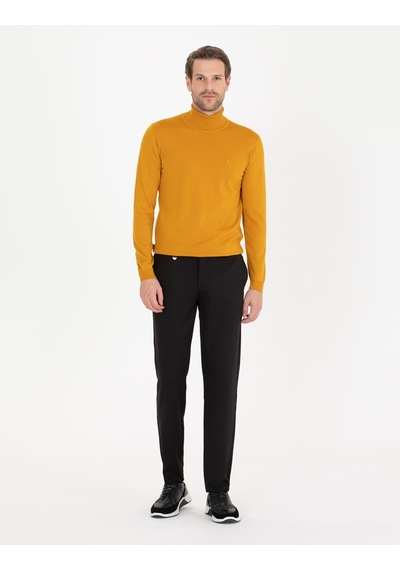 Pierre Cardin Safran Slim Fit Balıkçı Yaka Yün Karışımlı Basic Triko Kazak 50257302-vr043 Pierre Cardin Safran Slim Fit Balıkçı Yaka Yün Karışımlı Basic Triko Kazak 50257302-vr043
