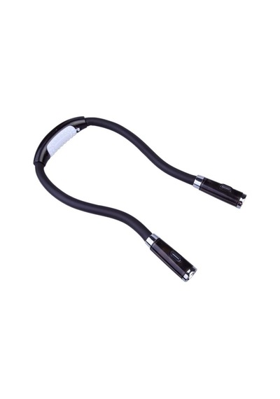 Led Eller Serbest Esnek Boyun Kitap Okuma Işığı Siyah